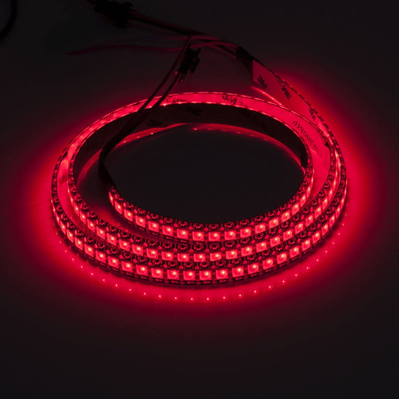 Individually Addressable DC5V HD108 Pixel LED RGB Color Changing LED Strip Lights Individually Addressable DC5V HD108 Pixel LED RGB Color Changing LED Strip Lights